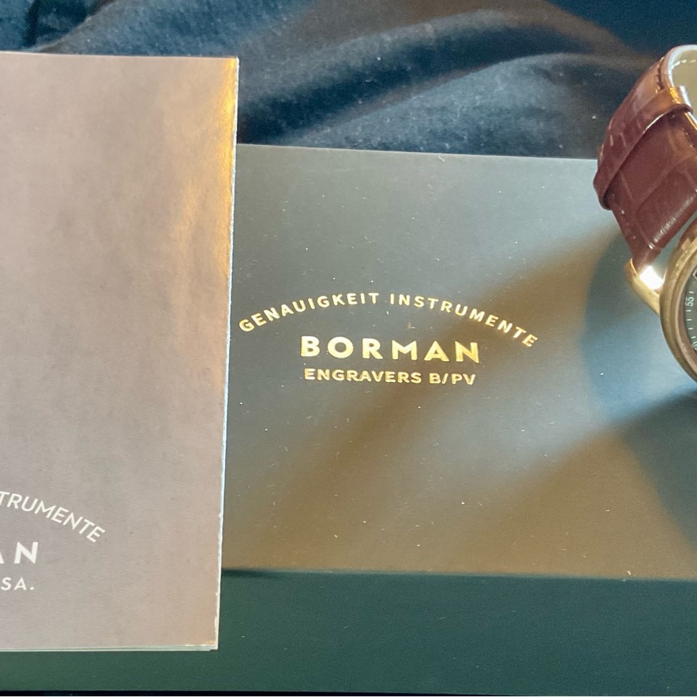 Euc Borman Multifunction Automatic Moon Phase Wat… - image 2